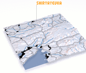 3d view of Shiryayevka