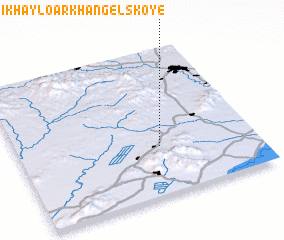 3d view of Mikhaylo-Arkhangel\