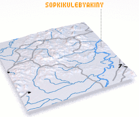 3d view of Sopki Kulebyakiny