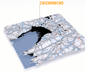 3d view of Chishimachō