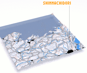 3d view of Shimmachidōri