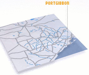 3d view of Port Gibbon