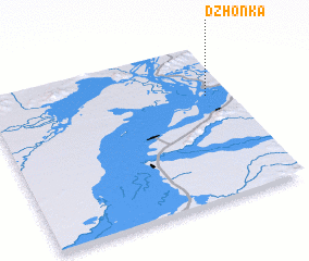 3d view of Dzhonka