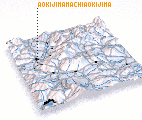 3d view of Aokijimamachi-Aokijima