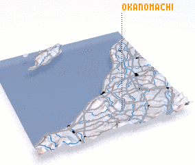 3d view of Okanomachi