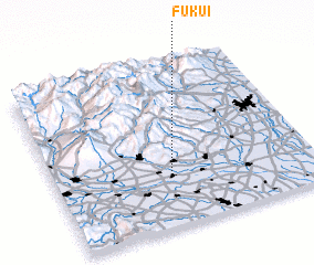 3d view of Fukui