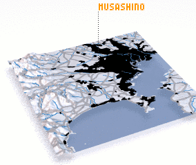 3d view of Musashino