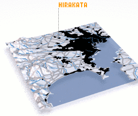 3d view of Hirakata
