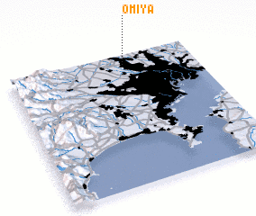 3d view of Ōmiya