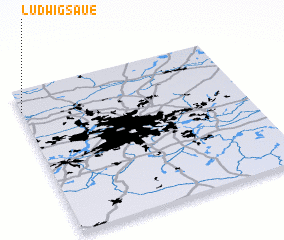 3d view of Ludwigsaue