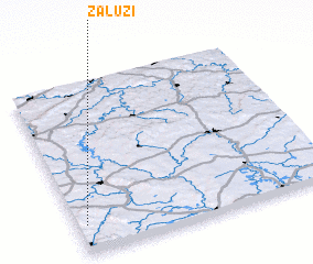 3d view of Záluží