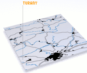 3d view of Tuřany