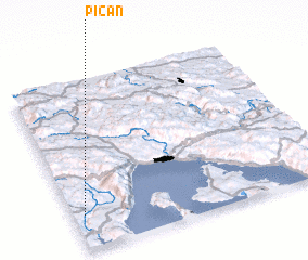 3d view of Pićan