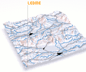 3d view of Ledine