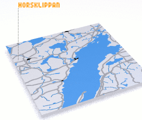 3d view of Horsklippan