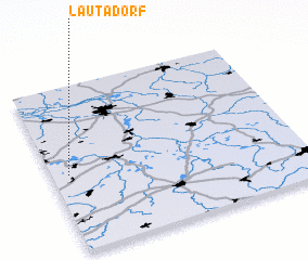 3d view of Lauta Dorf