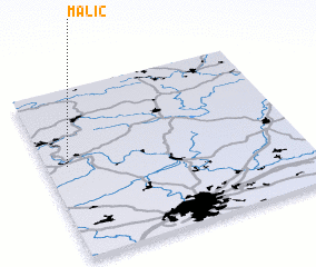 3d view of Malíč