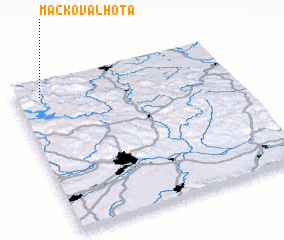 3d view of Mackova Lhota