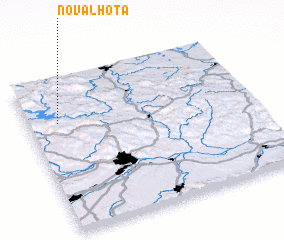 3d view of Nová Lhota