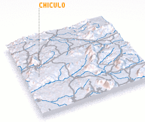 3d view of Chiculo