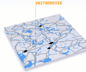 3d view of Västanmosse