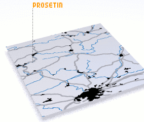 3d view of Prosetín