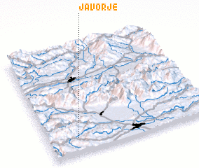 3d view of Javorje