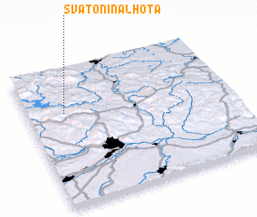 3d view of Svatonina Lhota