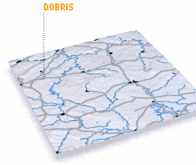 3d view of Dobříš