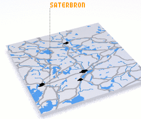 3d view of Säterbron