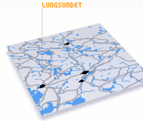 3d view of Lungsundet