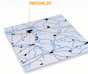 3d view of Hauswalde