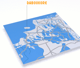 3d view of Daboukoré