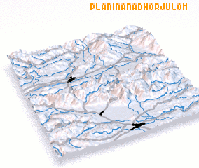 3d view of Planina nad Horjulom