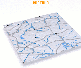 3d view of Protivín