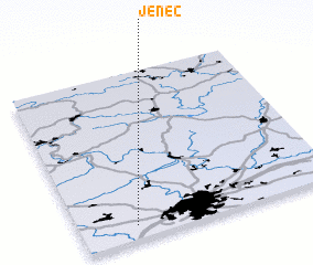 3d view of Jeneč