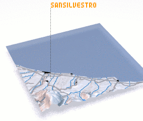 3d view of San Silvestro