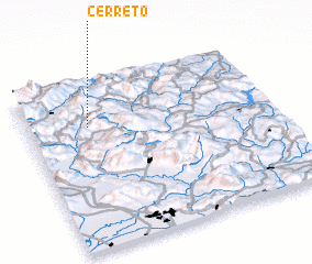 3d view of Cerreto