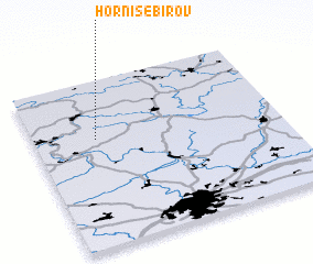 3d view of Horní Šebířov