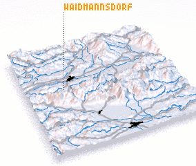 3d view of Waidmannsdorf