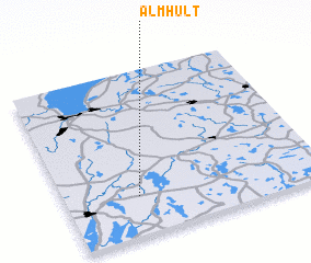 3d view of Älmhult