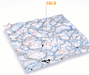 3d view of Sala