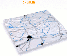 3d view of Chvalín