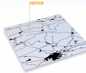 3d view of Janská