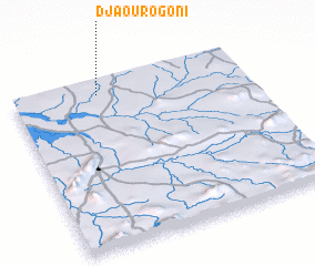 3d view of Djaouro Goni
