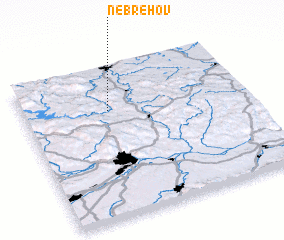 3d view of Nebřehov