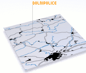 3d view of Dolní Police
