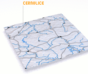 3d view of Černolice
