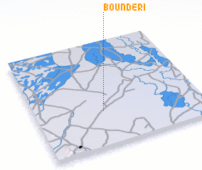 3d view of Boundéri