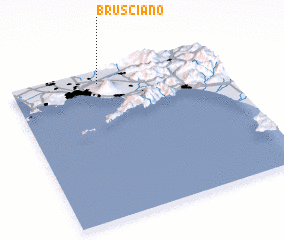 3d view of Brusciano